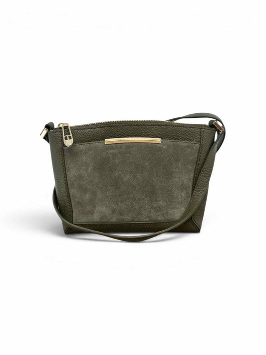 Talbots Olive Leather Crossbody