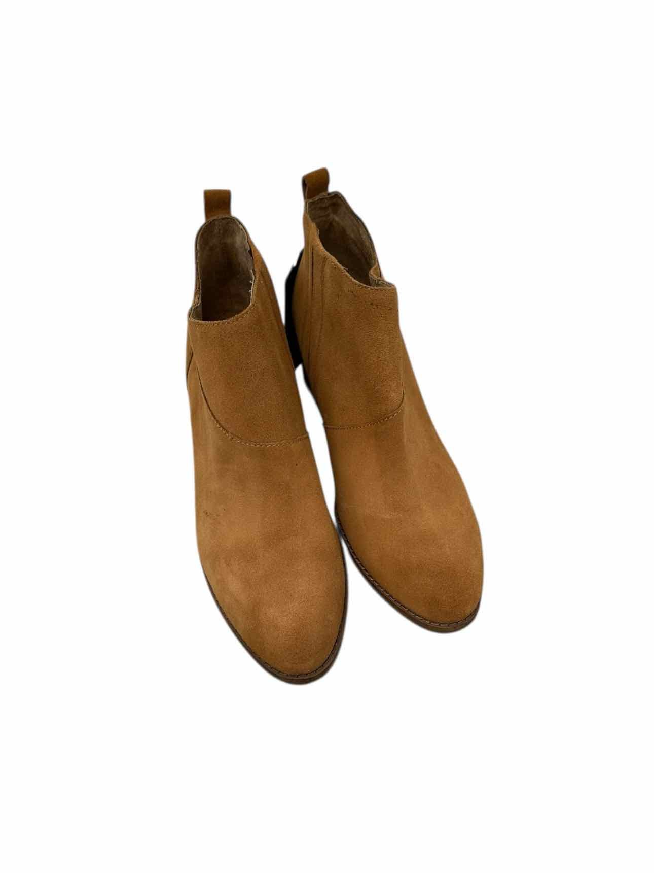 Toms Leilani Tan Bootie Shoe Size 10  **NEW**