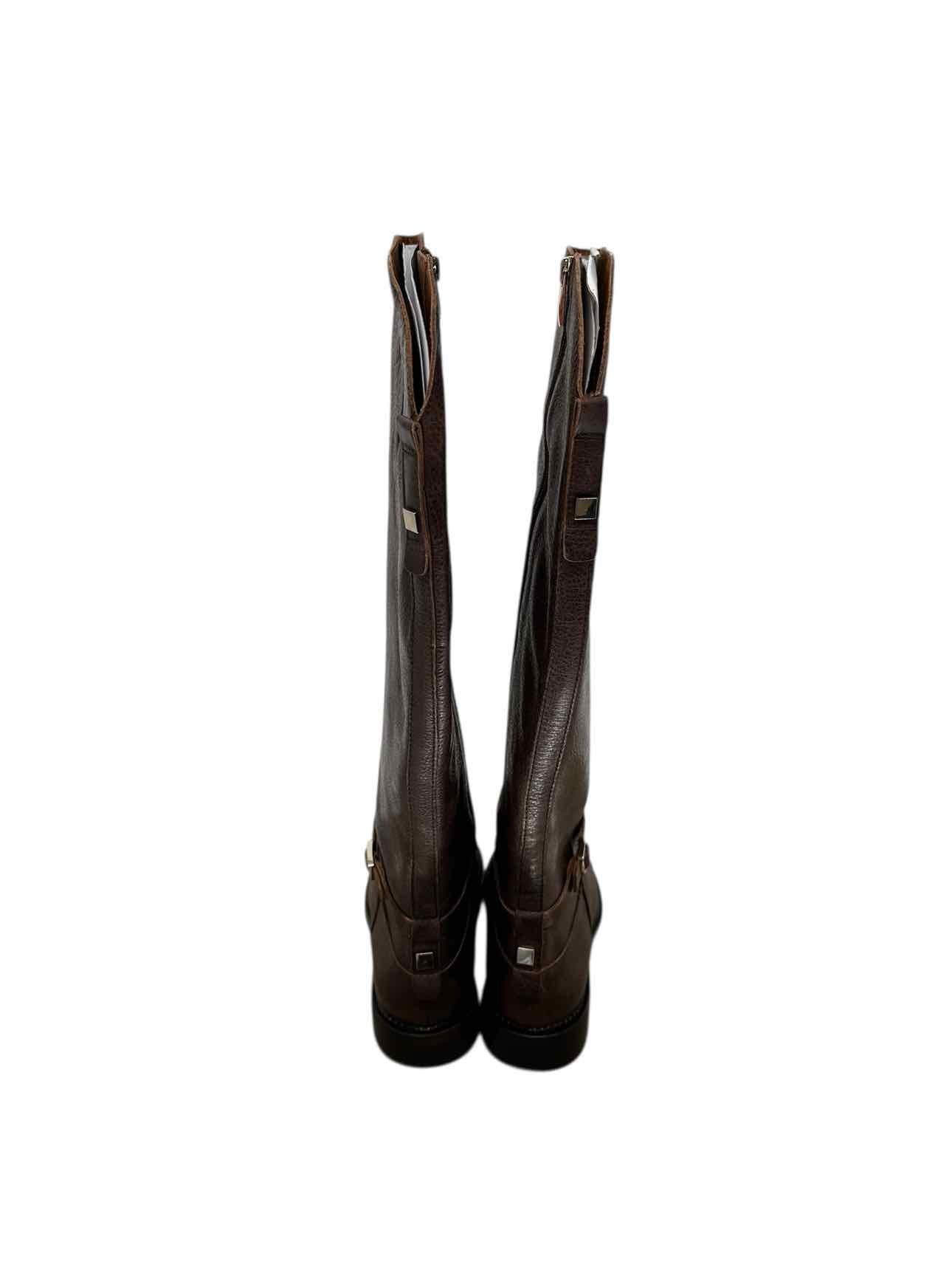 Franco Sorto Haylie Tall Boot Brown Shoe Size 8 **NEW**