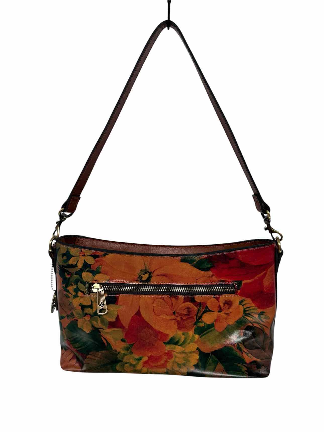 Patricia Nash Betta Double Strap Tan Leather Crossbody