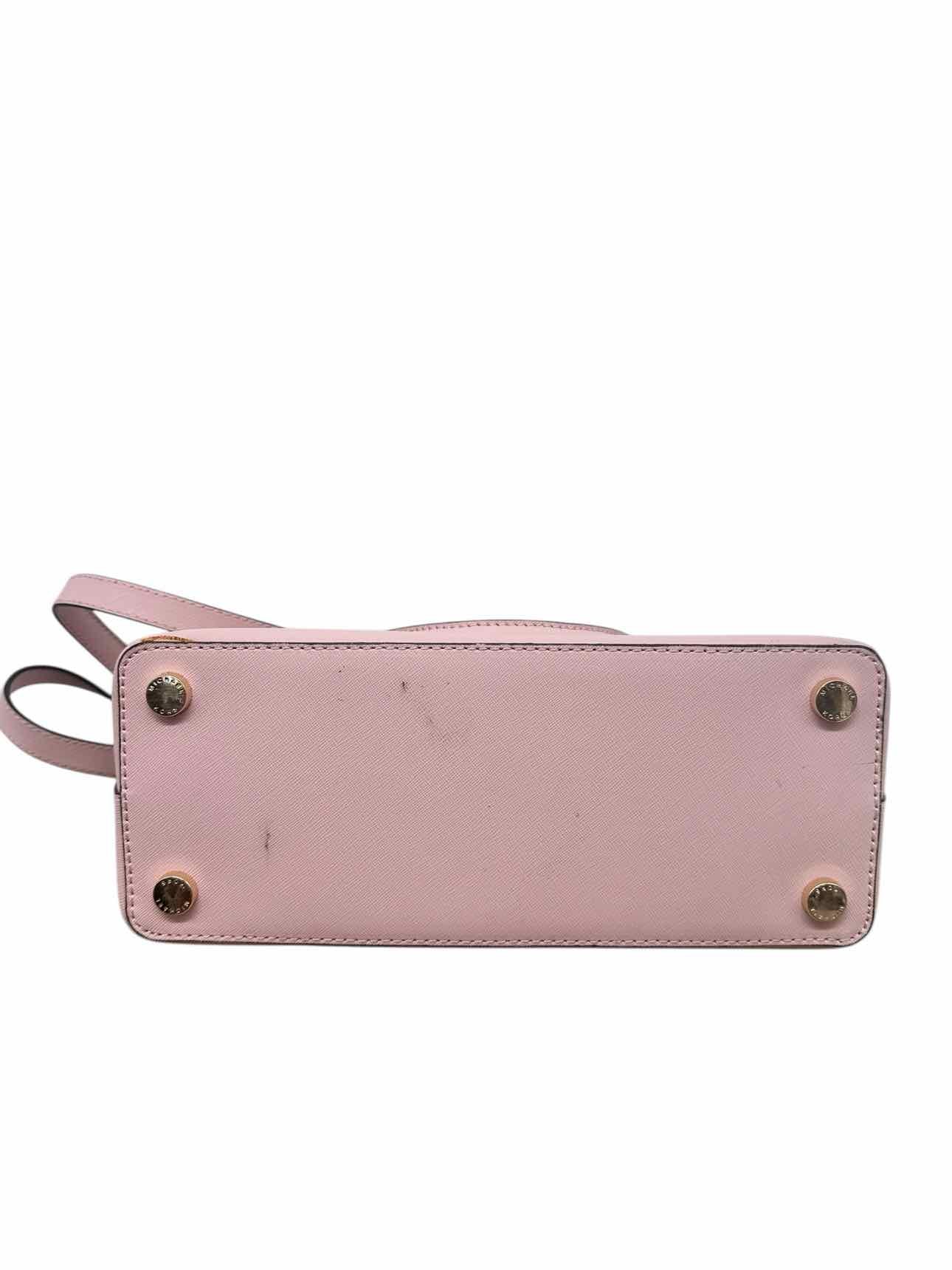 Michael Kors Cindy Dome Satchel Pink Leather Satchel **AS IS**