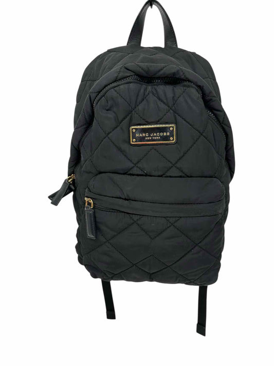 Marc Jacobs Quilted Black Nylon Backpack