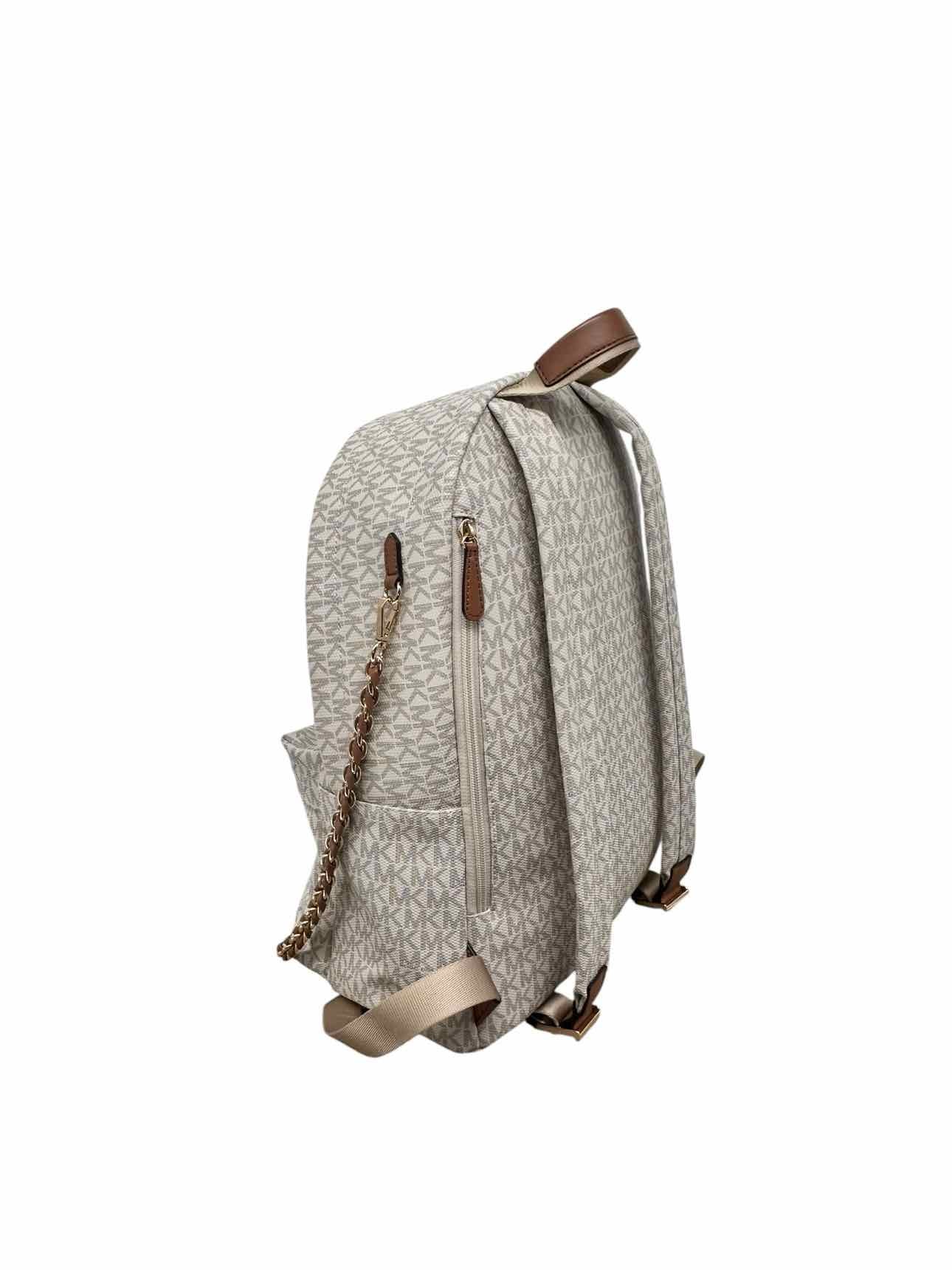 Michael Kors Off-White Slater Signature Backpack
