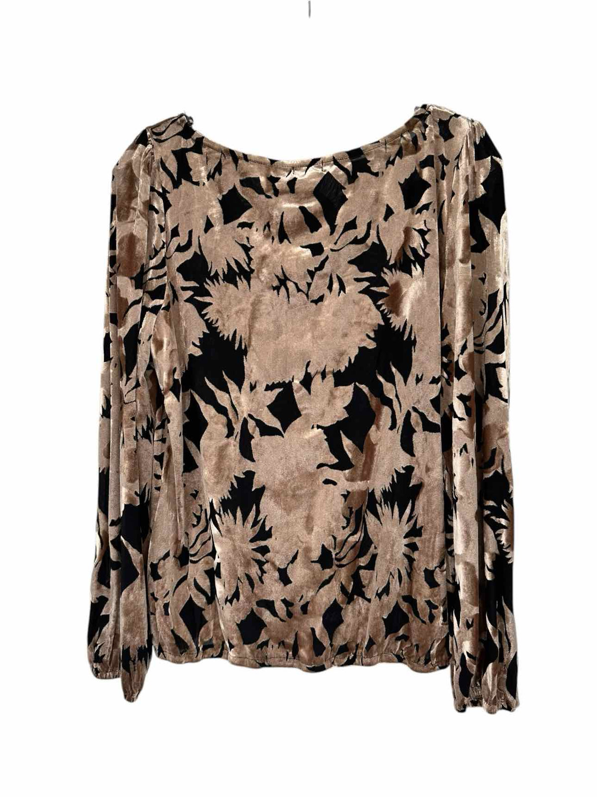 Coco +  Carmen Portia Burnout Velour Top Size S/M **NEW**
