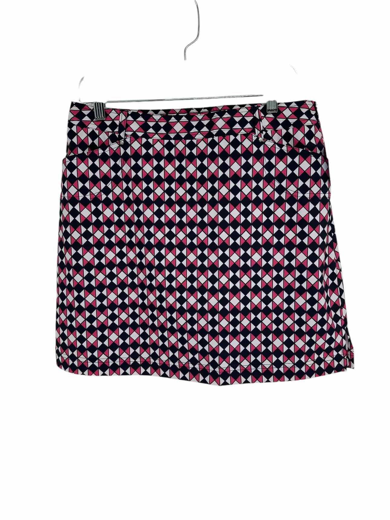 NVO by Lanctot Multi-Color Golf Skort Size 8