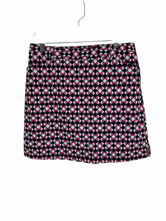 NVO by Lanctot Multi-Color Golf Skort Size 8