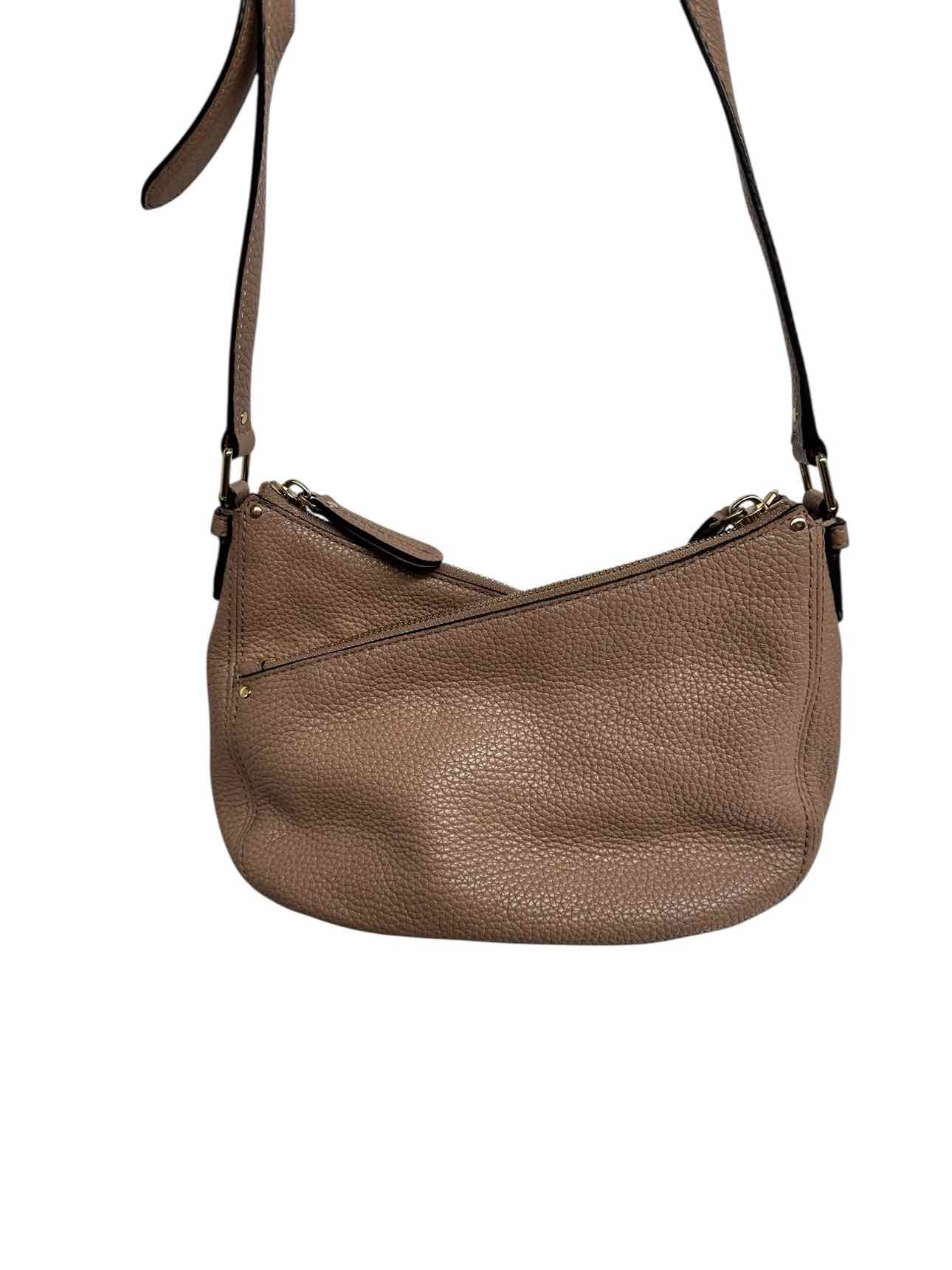 Michael Kors Beige Leather Crossbody