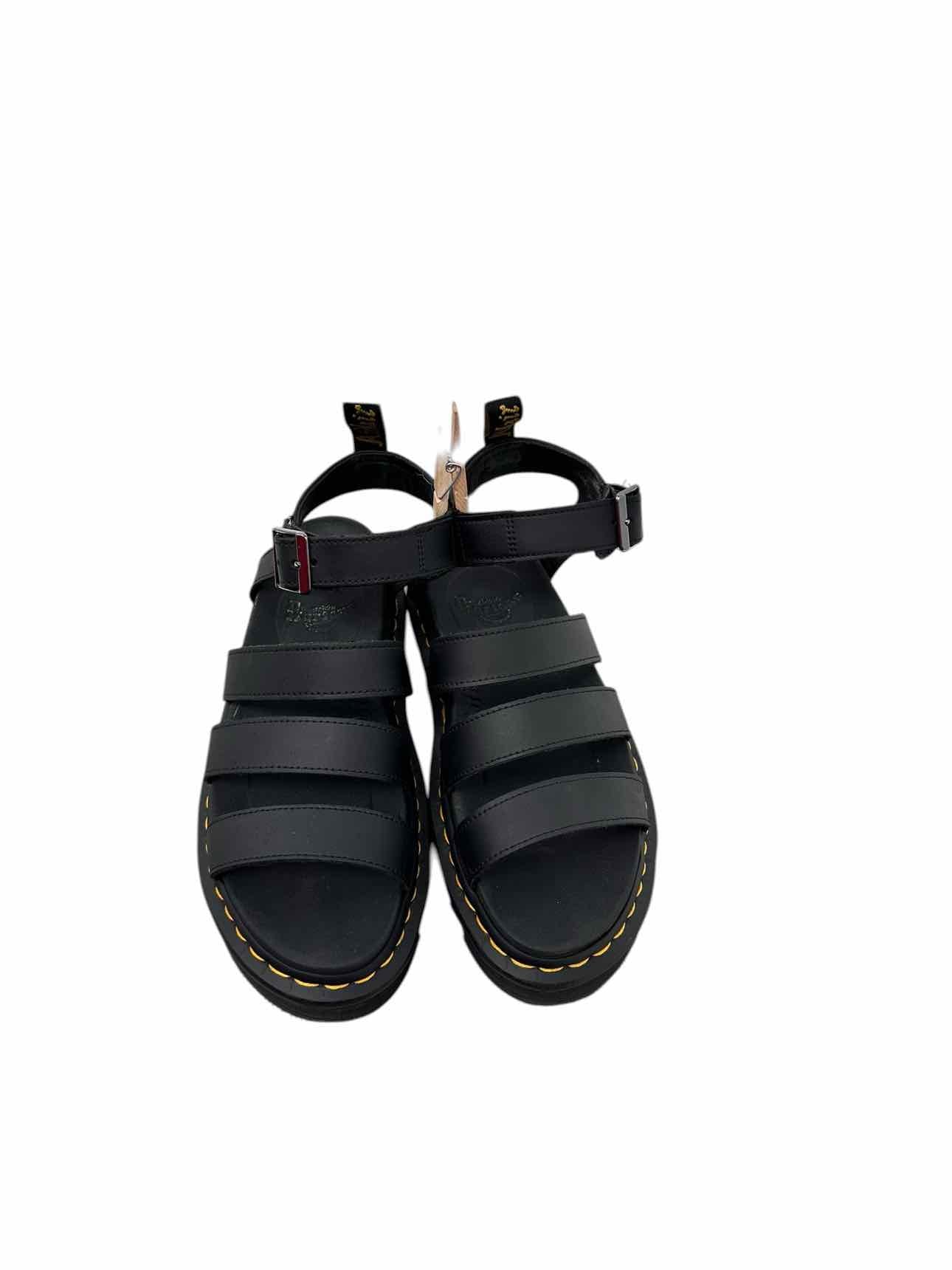 Dr. Martens Black Blaire Sandals Shoe Size 9