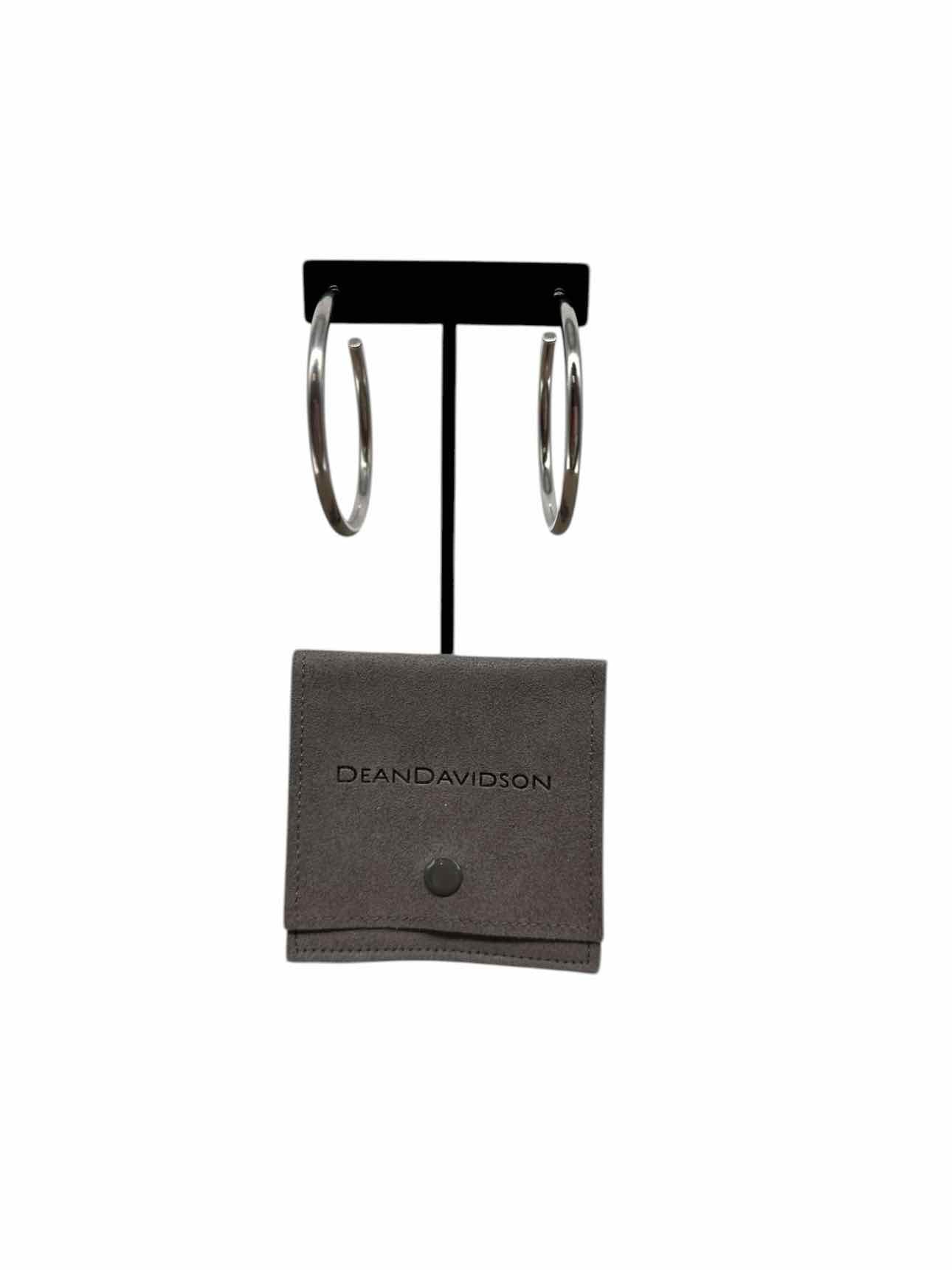 Dean Davidson Large Dune Brushed Hoops Earrings
