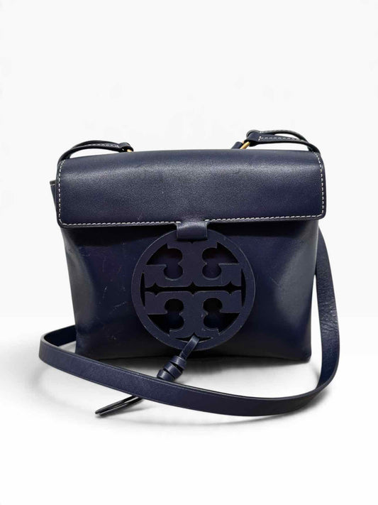 Tory Burch Miller Navy Leather Crossbody  **AS IS**