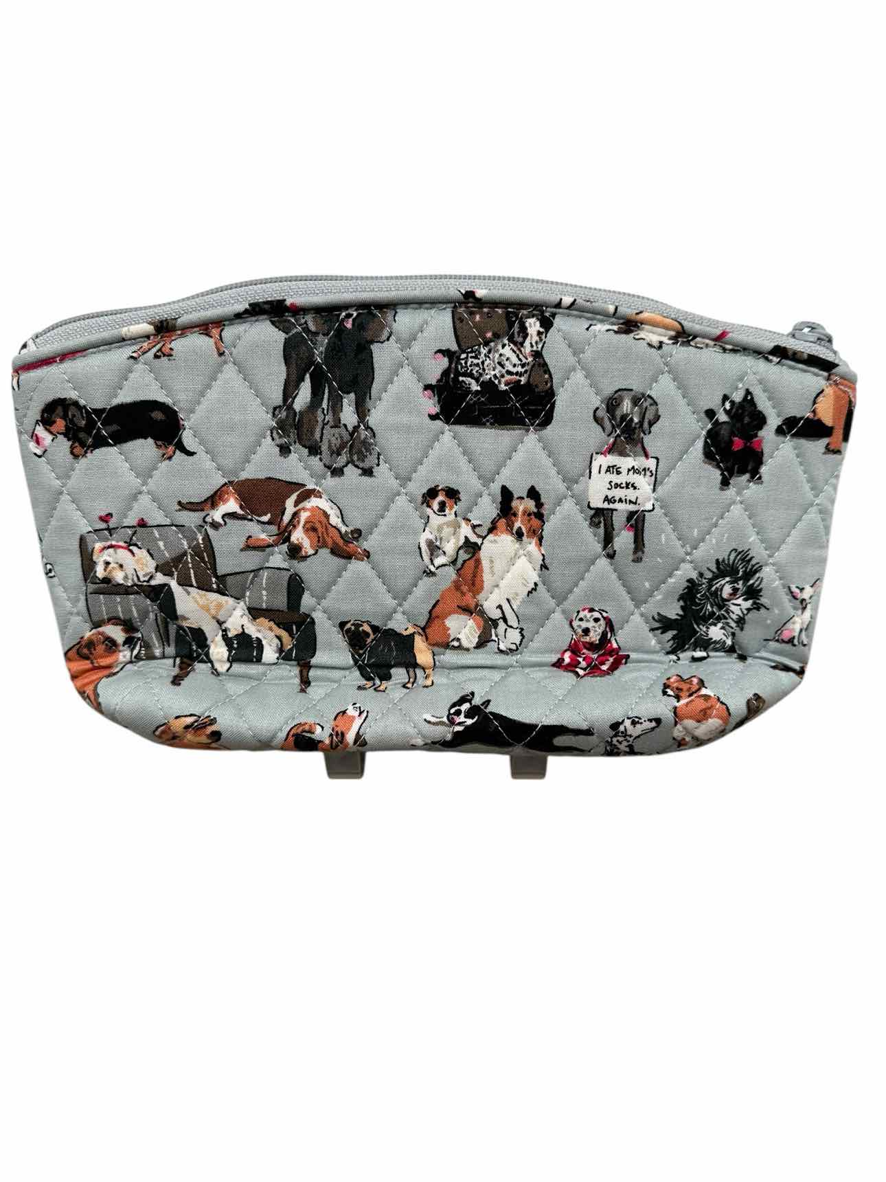 Vera Bradley Dog Show Medium Travel Cosmetic Case  **NEW**