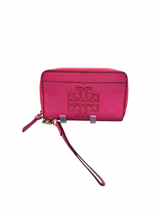 Tory Burch Pink Leather Wristlet