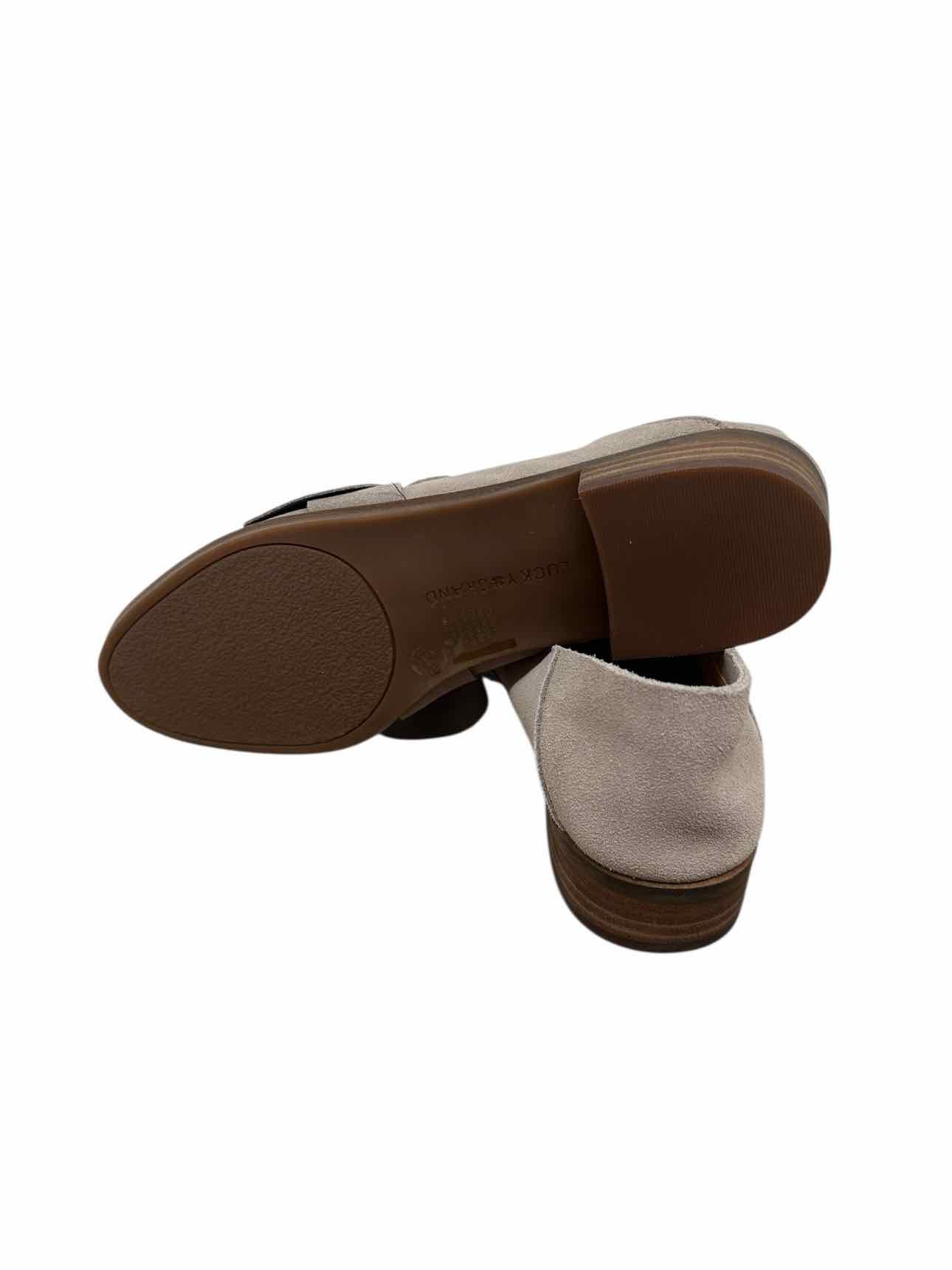 Lucky Brand Cozzmo Gray Loafers Shoe Size 7.5  **NEW**