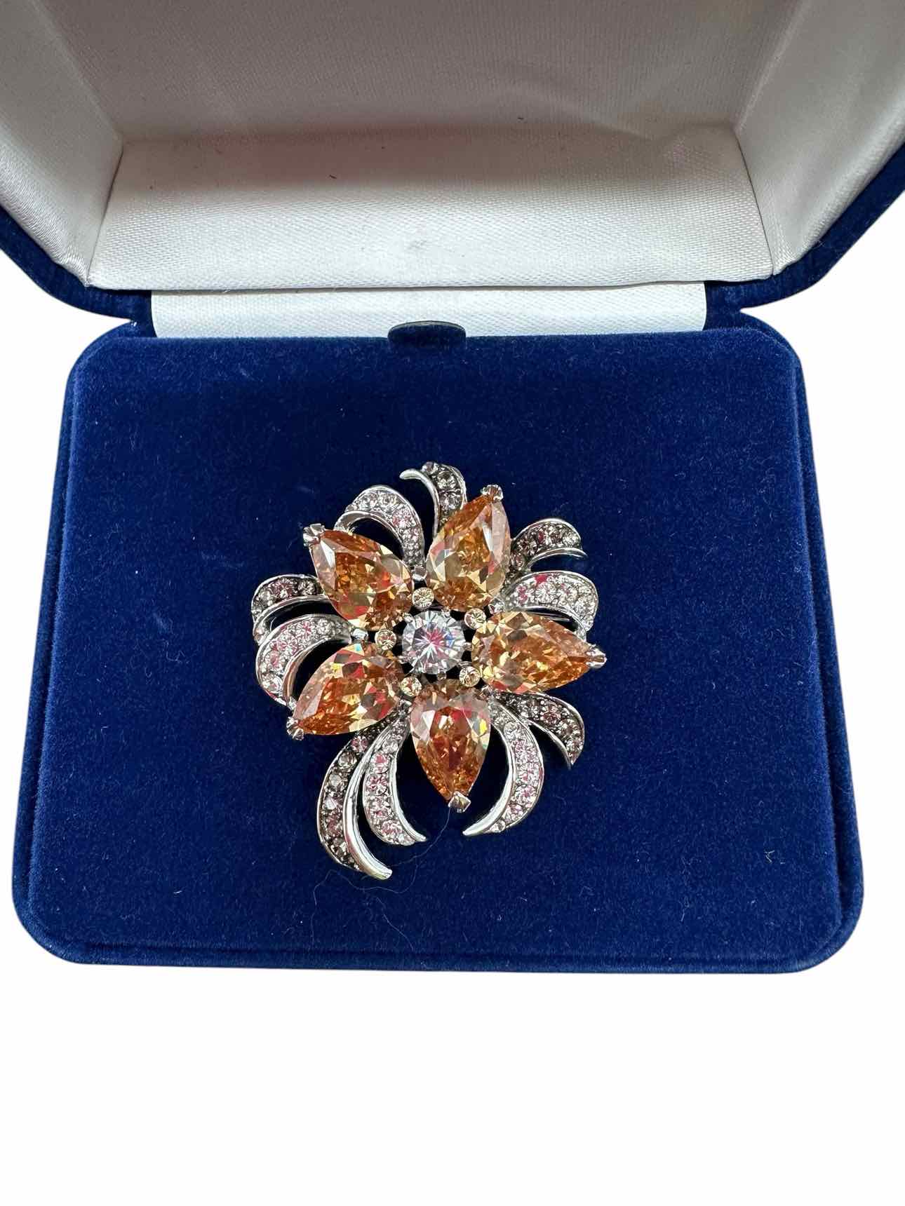 Camrose & Kross The Jacqueline Kennedy Collection Flower Brooch  **NEW**