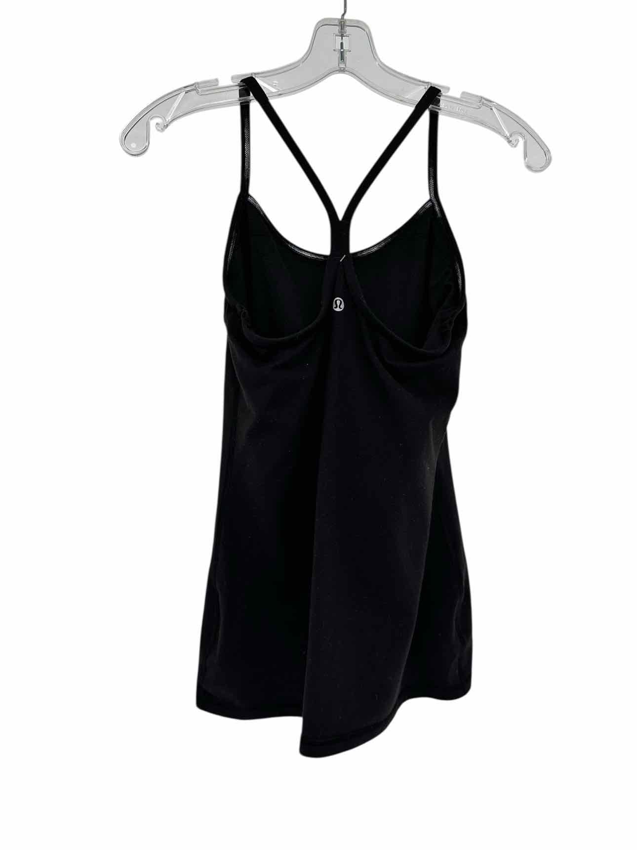 Lululemon Power Y Tank Top Black Size 4