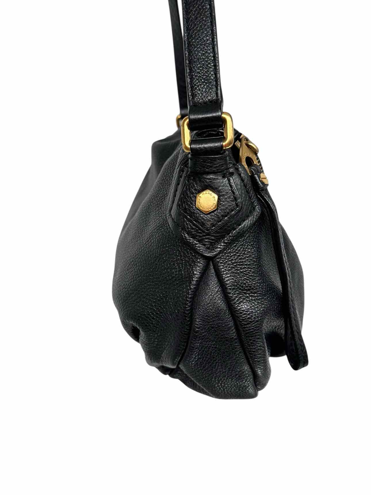 Marc by Marc Jacobs Classic Q Natasha Black Leather Crossbody