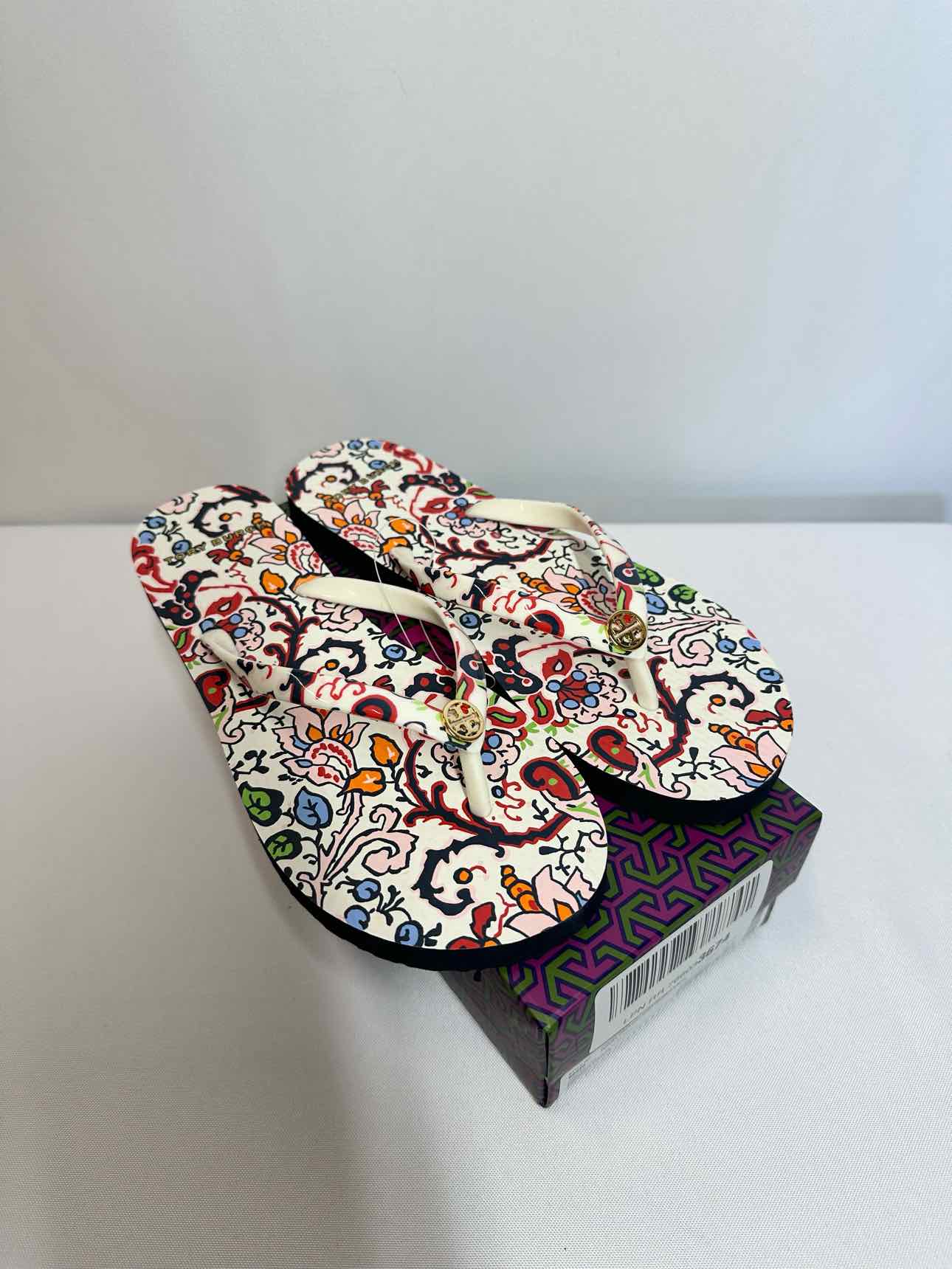 Tory Burch Multi-Color Shoe Size 7 Flip Flops