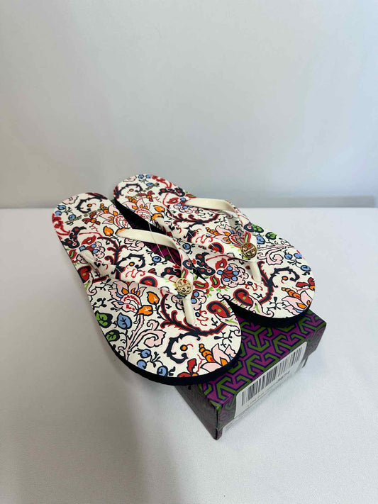 Tory Burch Multi-Color Shoe Size 7 Flip Flops