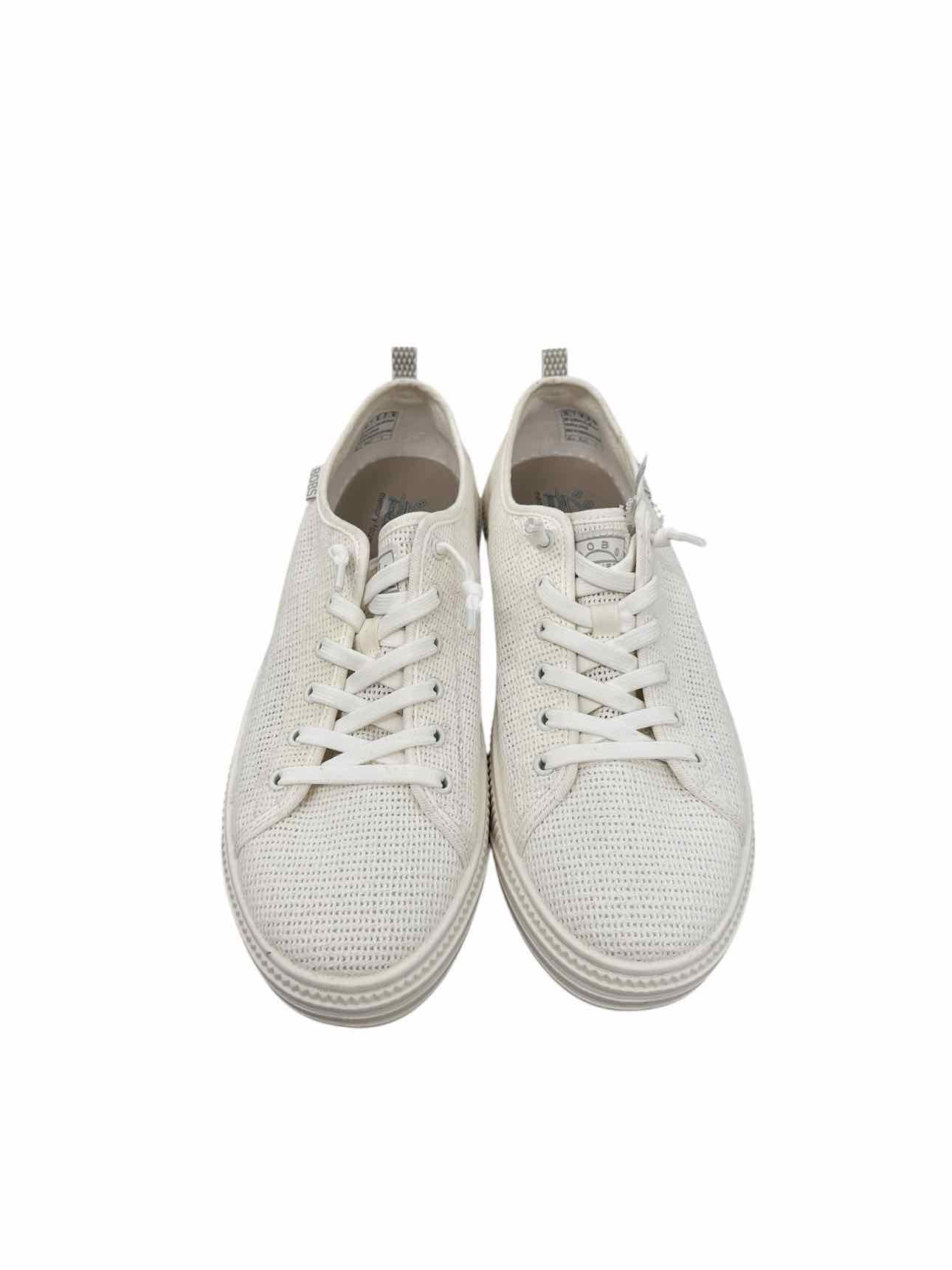 Bobs by Skechers Off-White Copa Sneakers Shoe Size 10