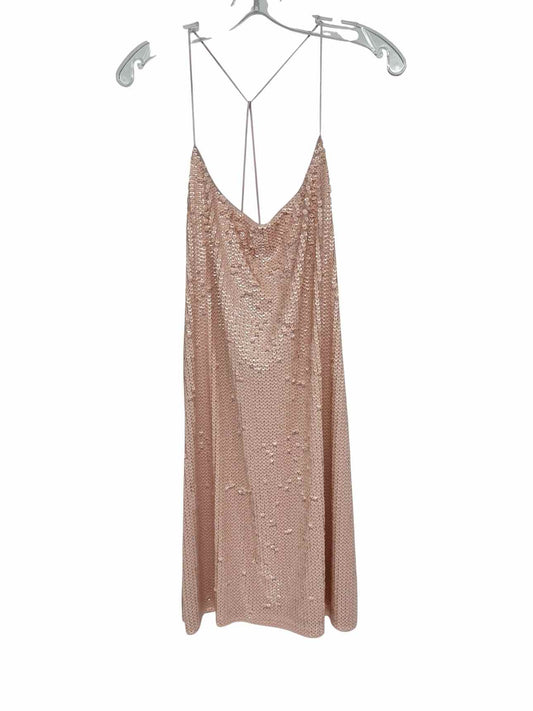 Express Blush Sequins Dress Size M **NEW**
