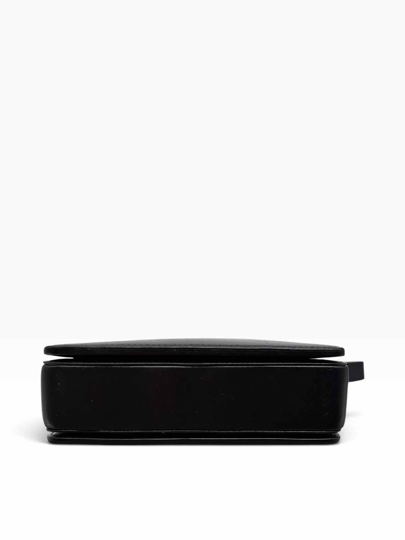 Christian Louboutin Loubi54 Black Leather Crossbody