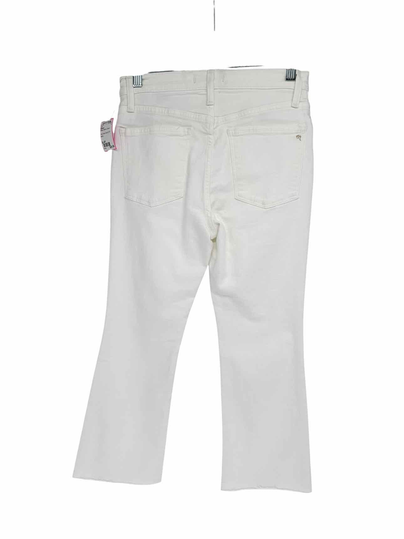 Madewell Cali Demi Boot Jeans White Size 4P
