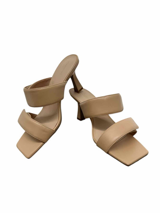 Open Edit Quincy Beige Sandals  Shoe Size 9 **NEW**