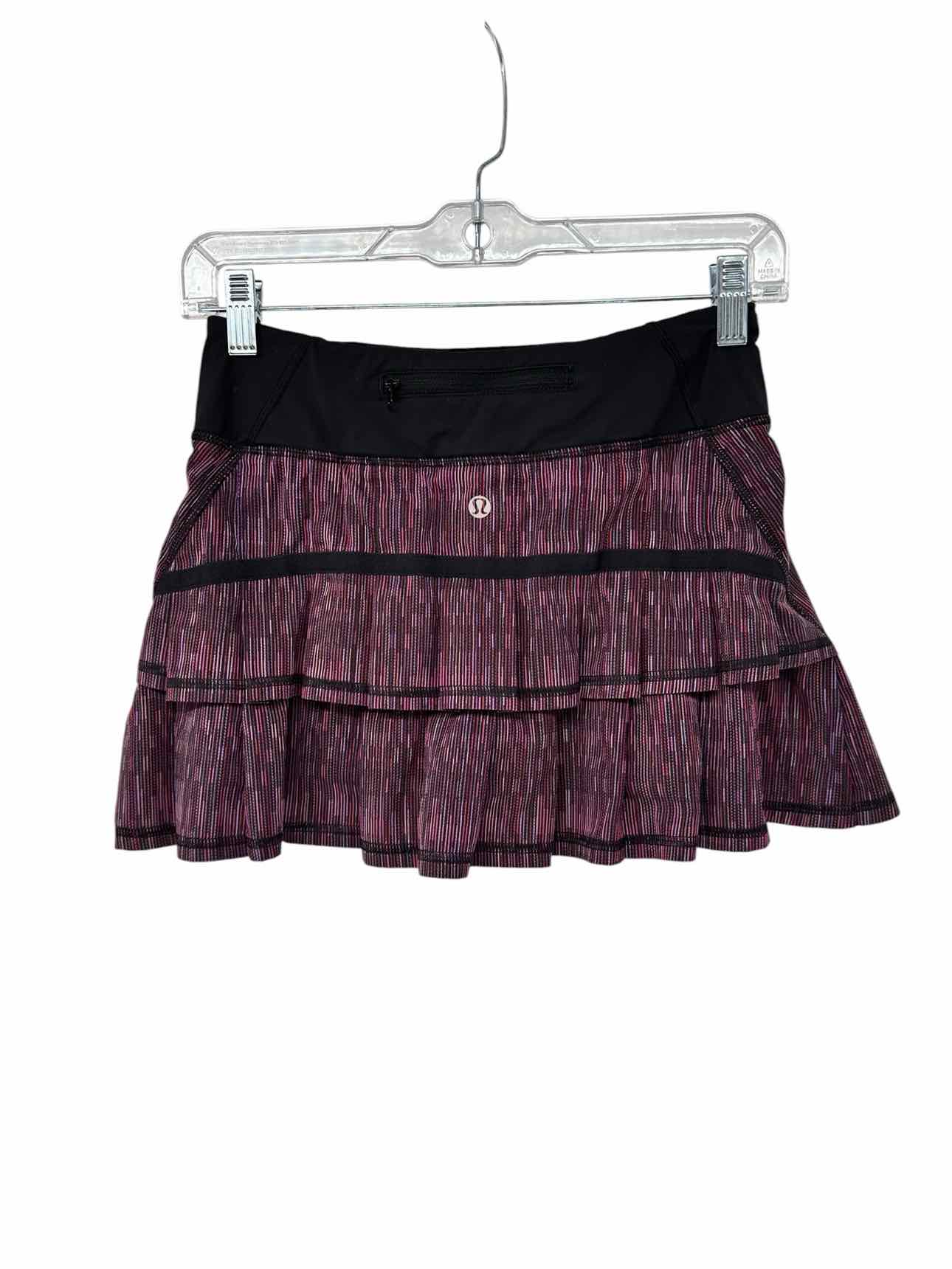 Lululemon Black Pace Setter Skort Size 2