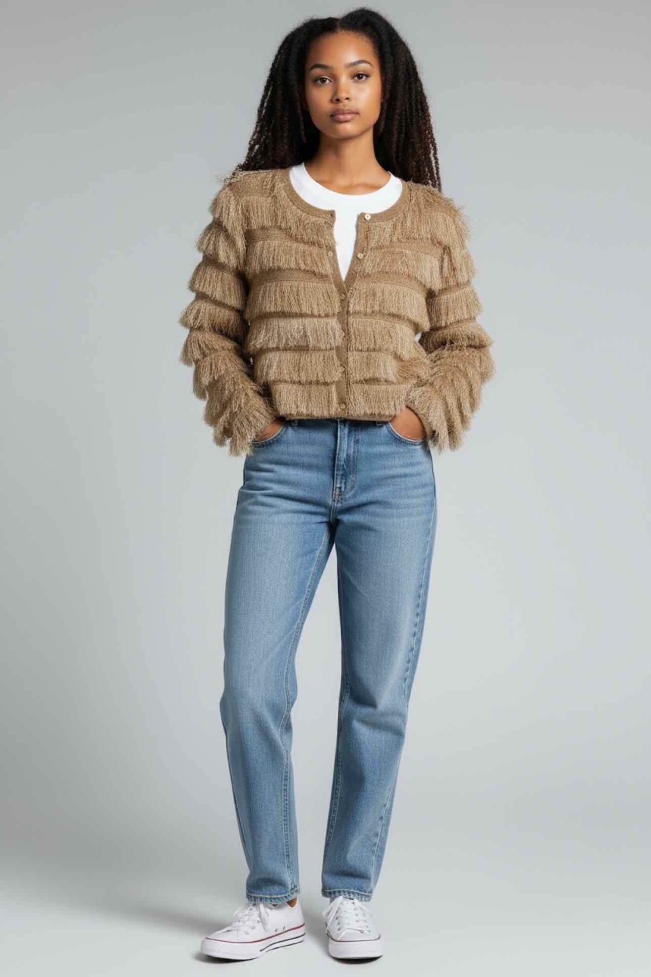 J. Crew Gold Size XS Cardigan