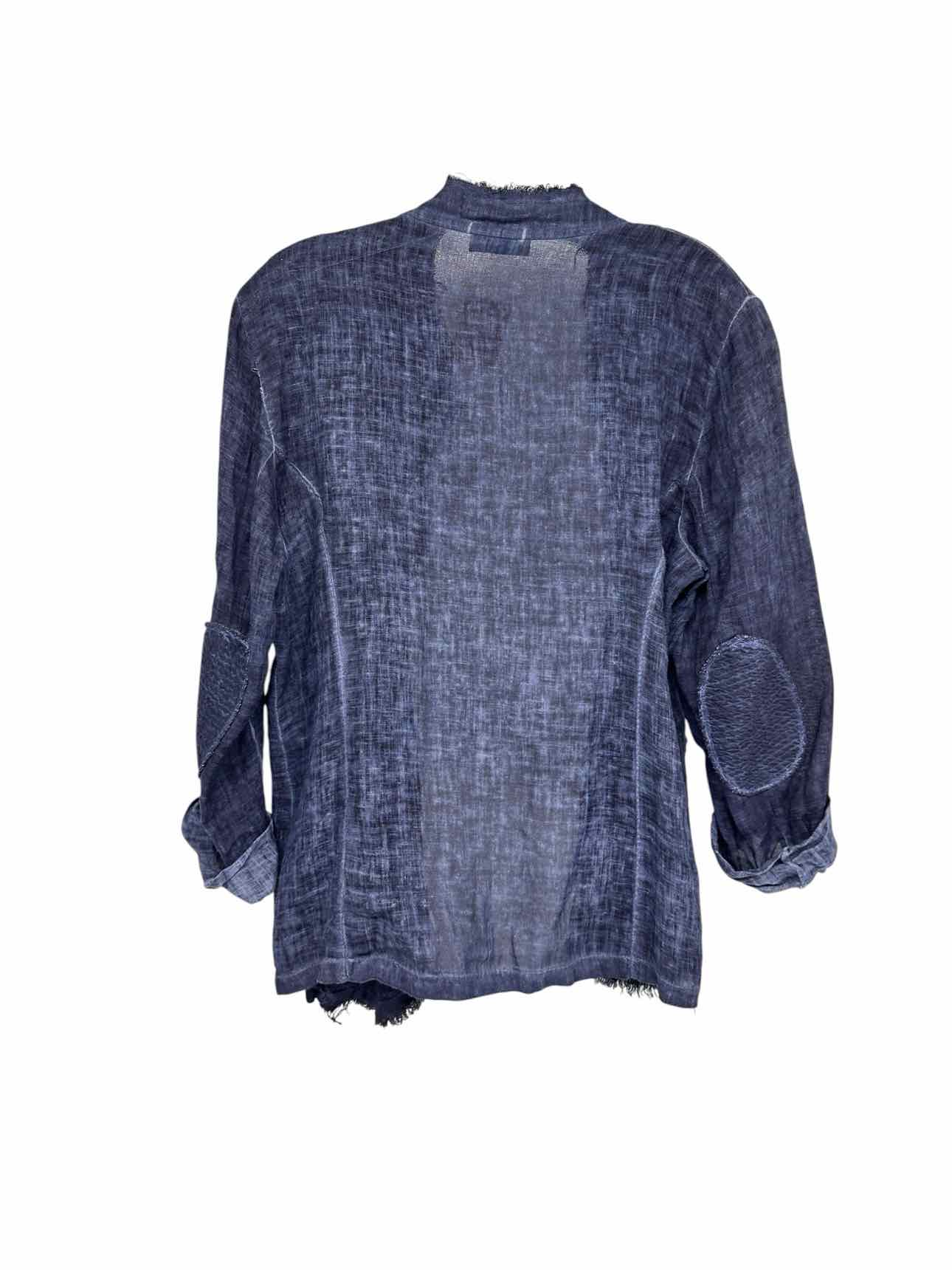 White Mykonos Navy Size S Jacket