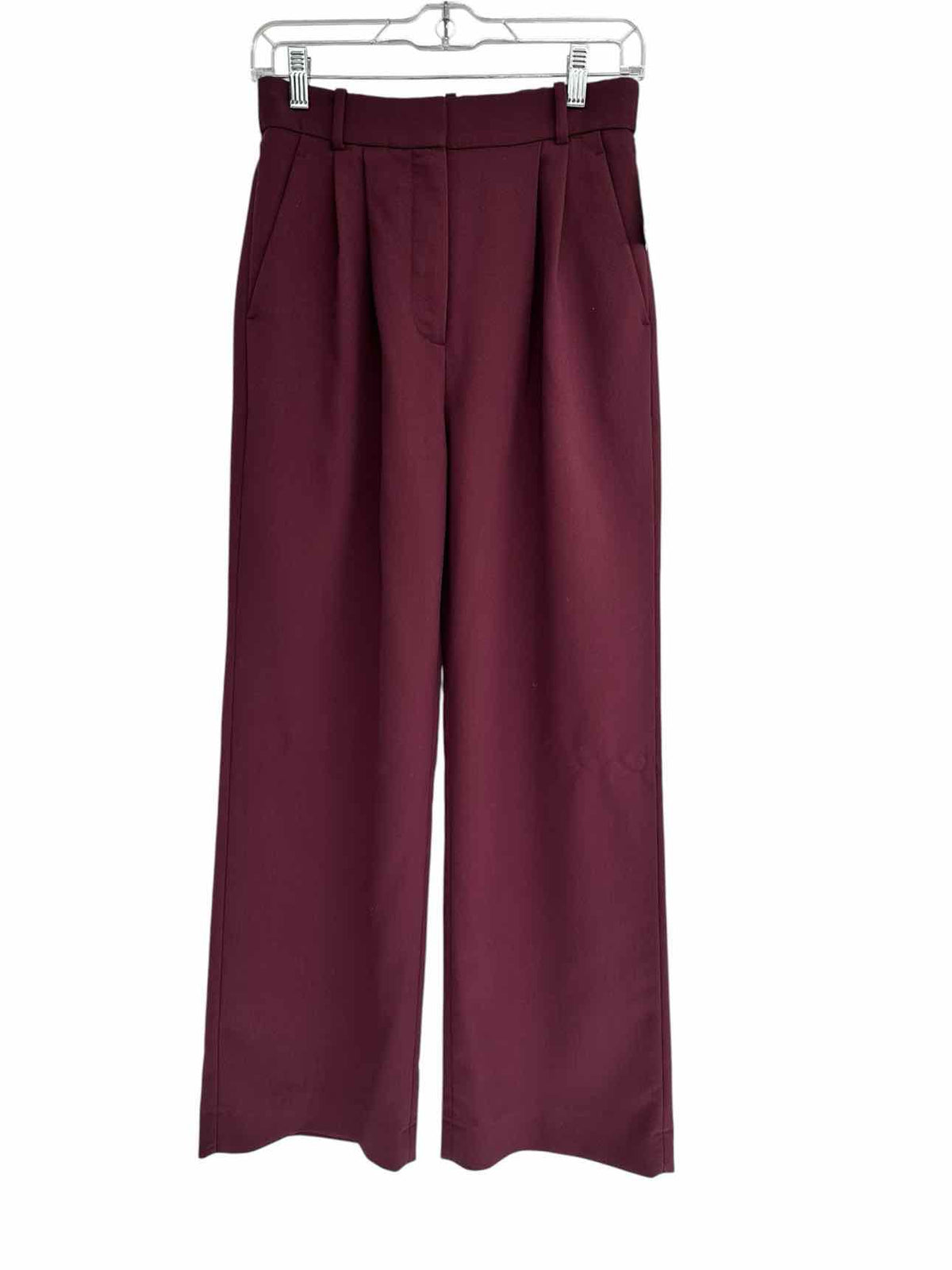 Abercrombie & Fitch Burgundy Size 4 Pants