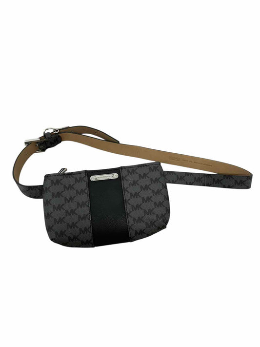 Michael Kors Logo Belt Bag Dk. Gray