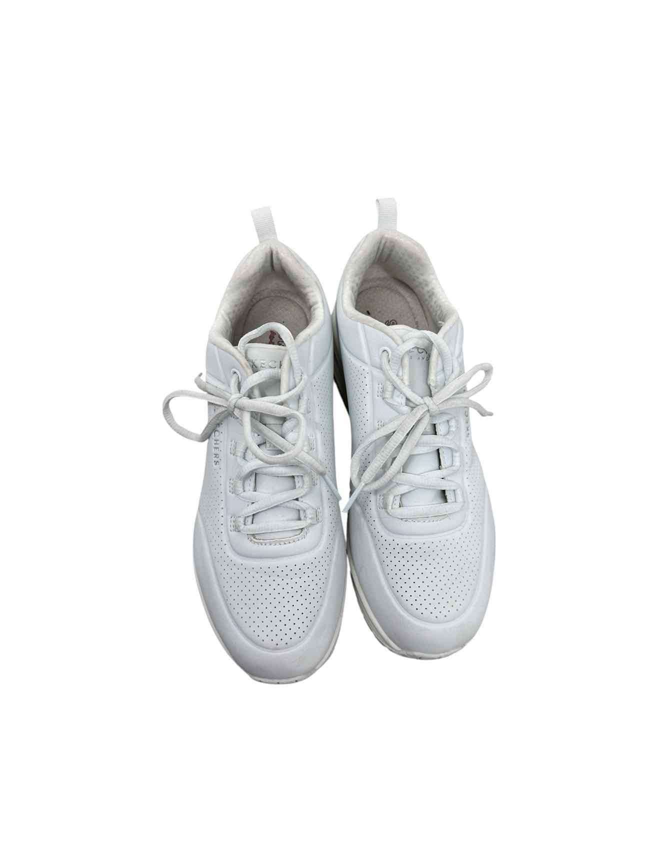 Skechers Uno Stand On Air White Sneakers Shoe Size 9