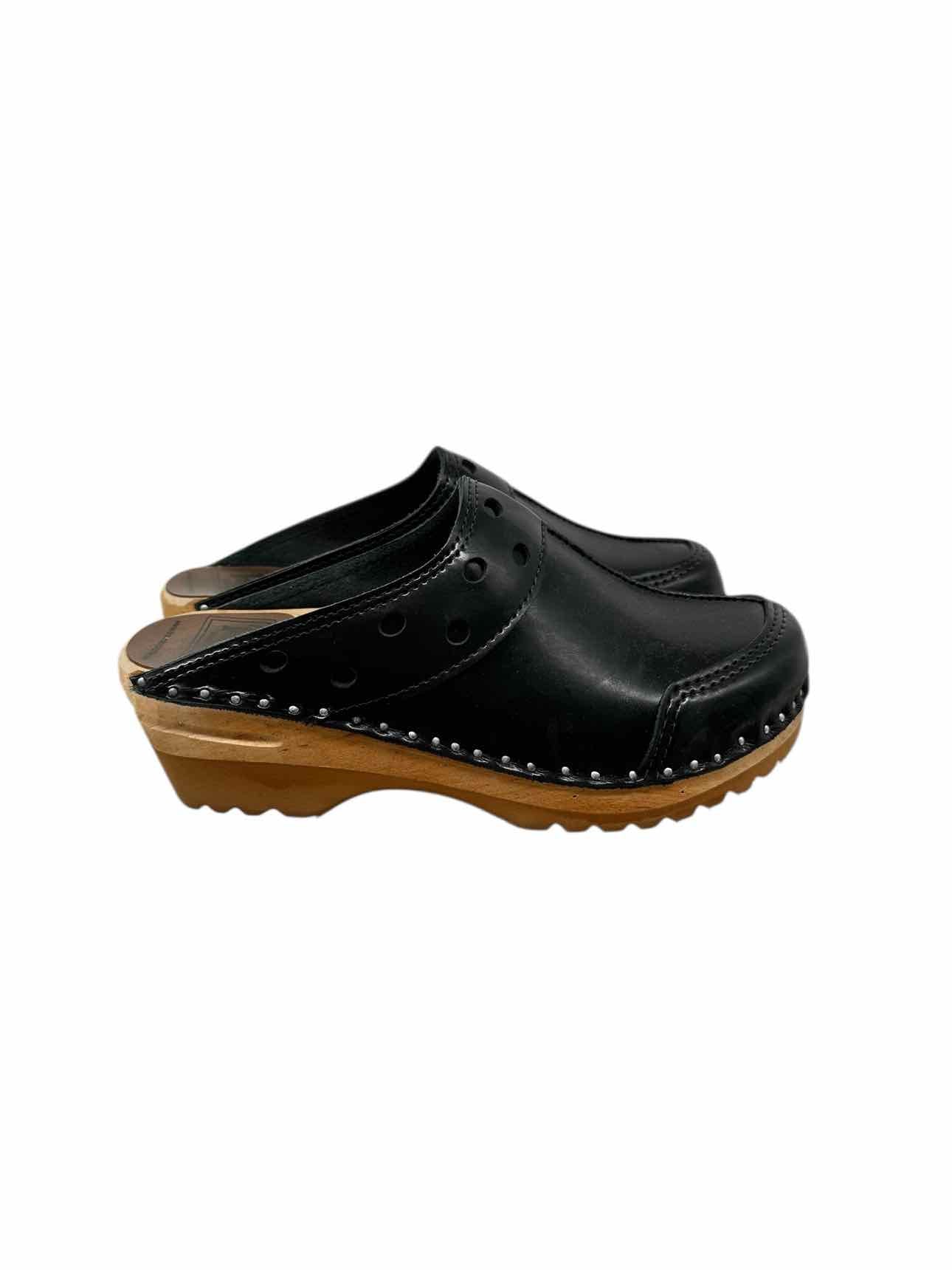 Troentorp Durer Clogs Black Shoe Size 6.5