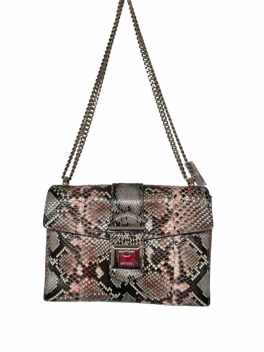 Jimmy Choo Miarianne Python Shoulder Bag