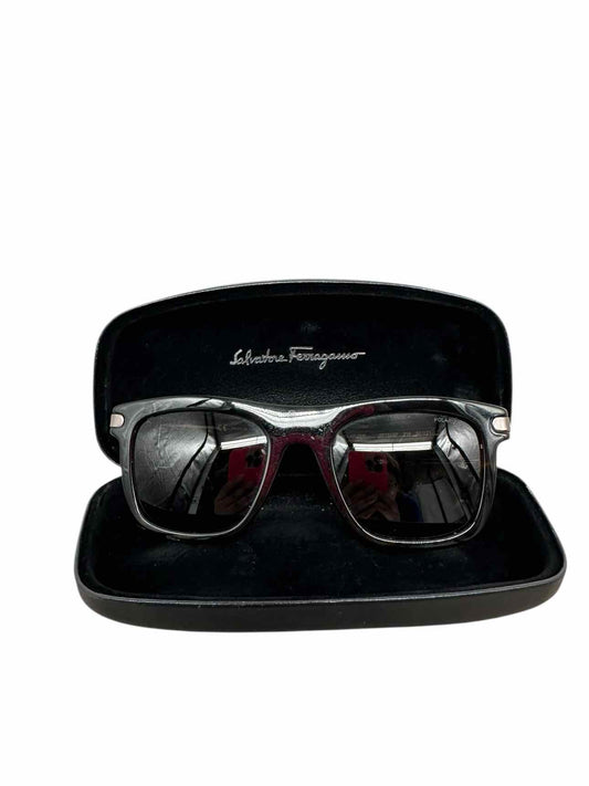 Salvatore Ferragamo Black Frame Polarized SF785SP Sunglasses