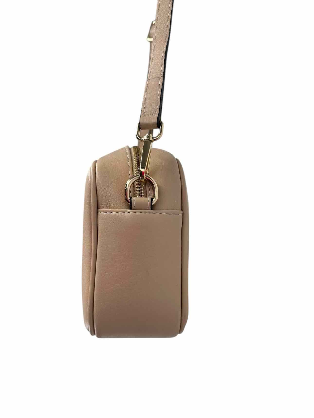 Valentino by Mario Valentino Mia Signature Beige Leather Camara Bag