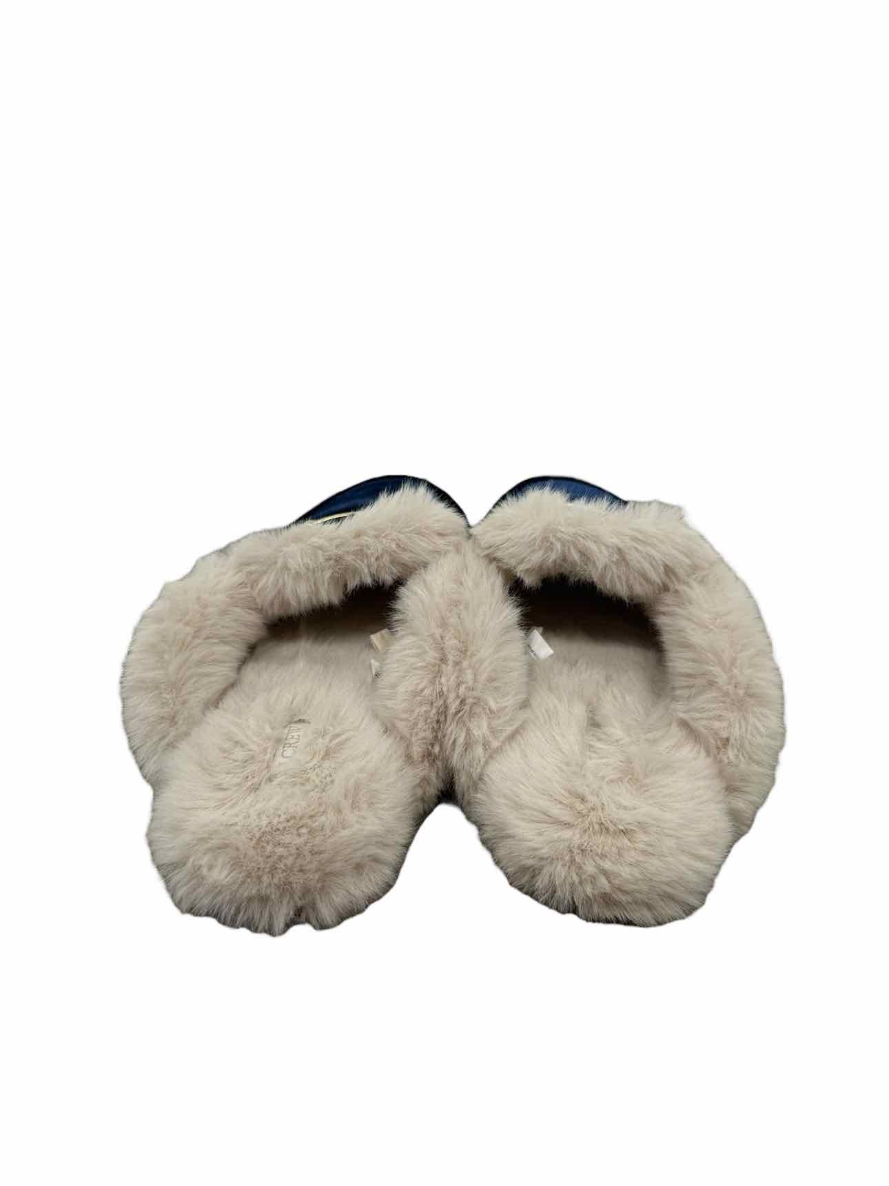 J. Crew Bit Slippers Navy Shoe Size 11 **NEW**