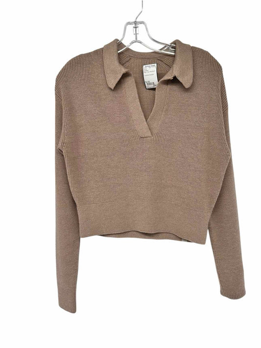 Lululemon Collared Sweater Beige Size XS