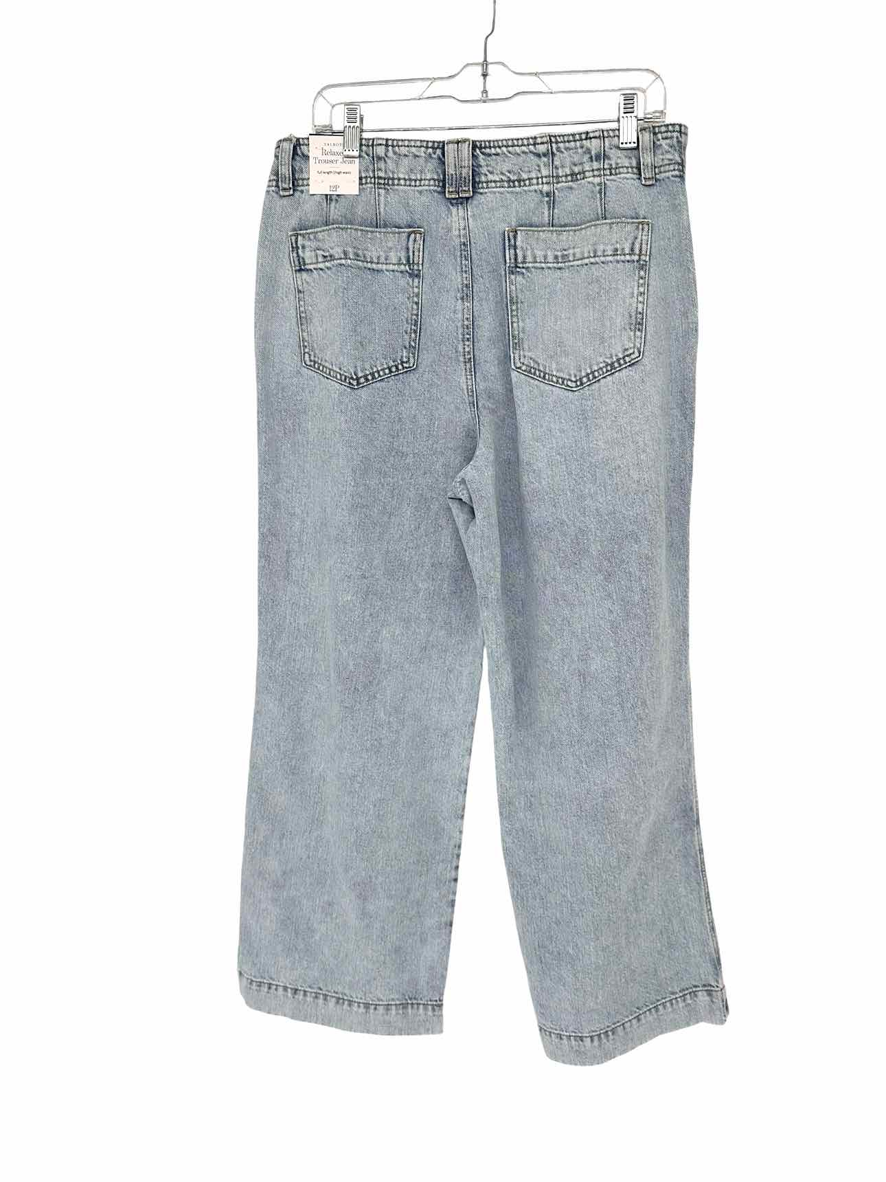 Talbots Relaxed Trouser Jean Size 12P **NEW**