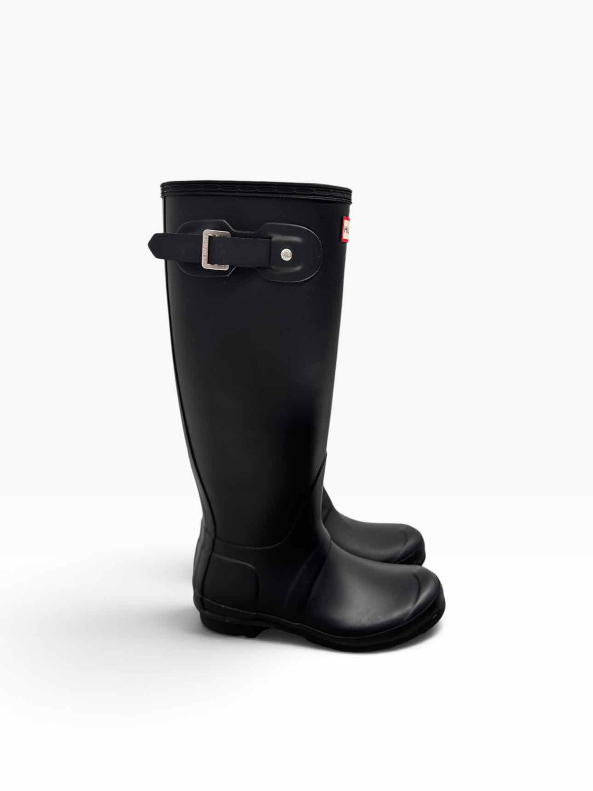 Hunter Original Tall Matte Black Rain Boots Shoe Size 6 **NEW**