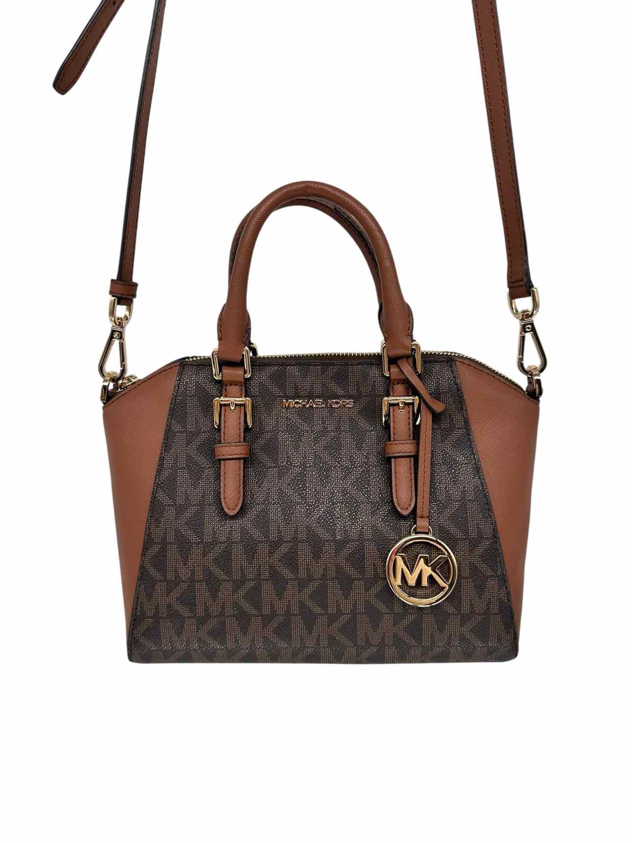 Michael Kors Ciara Medium Signature Logo Messenger Bag