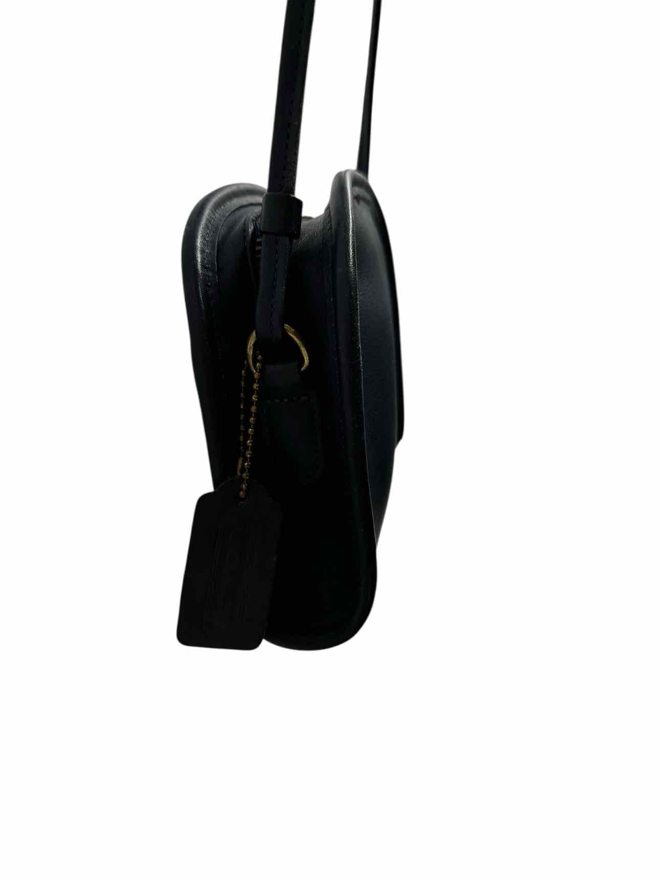 Coach Vintage Mini Hadley Navy Leather Crossbody