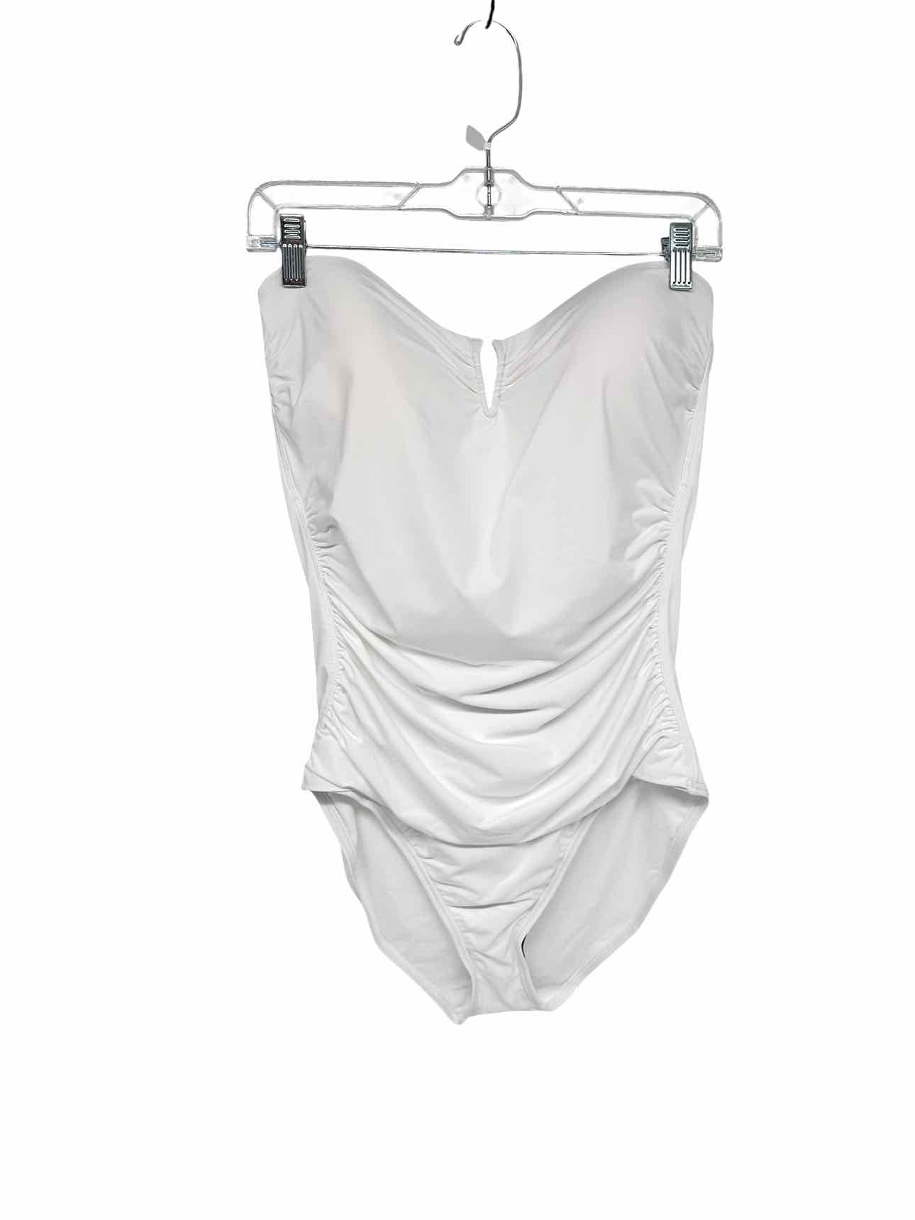 Tommy Bahama White 1 Pc Swimsuit Size 14 **NEW**