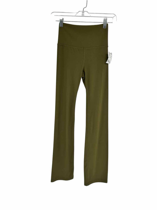 Athleta Elation Straight Leg Legging Green Size XXS