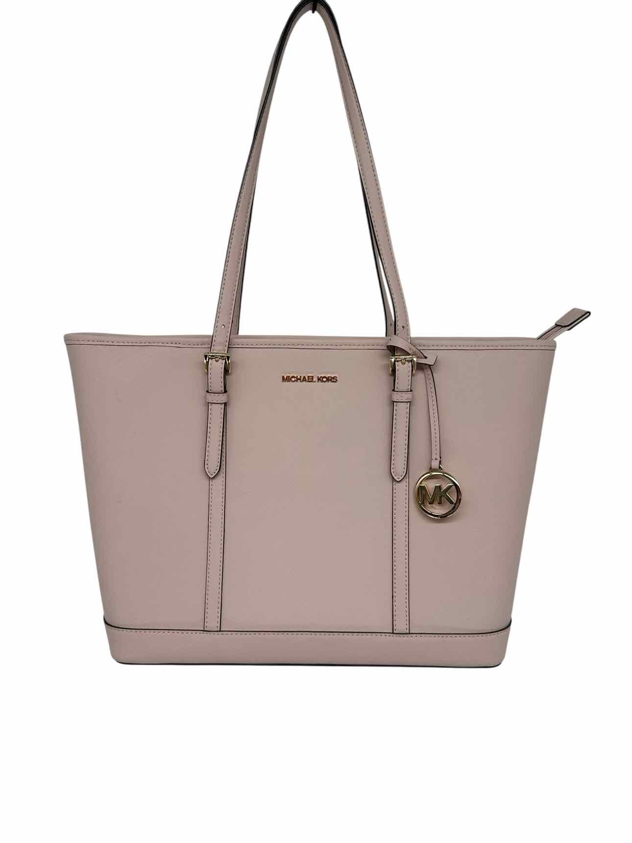 Michael Kors Jet Set Tote Blush Leather Tote