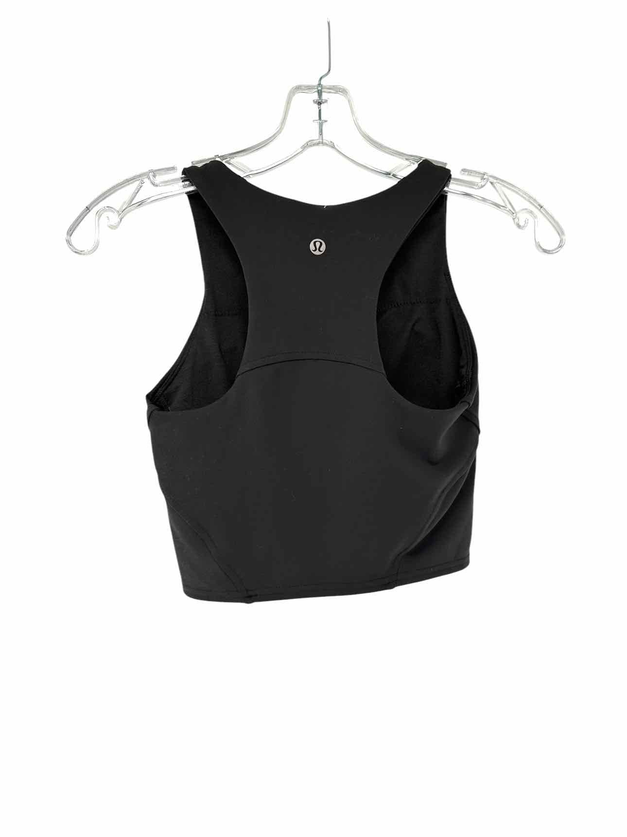 Lululemon Black Wunder Train Racerback Size 2