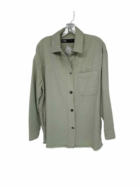 Zara Green Size XS Shacket