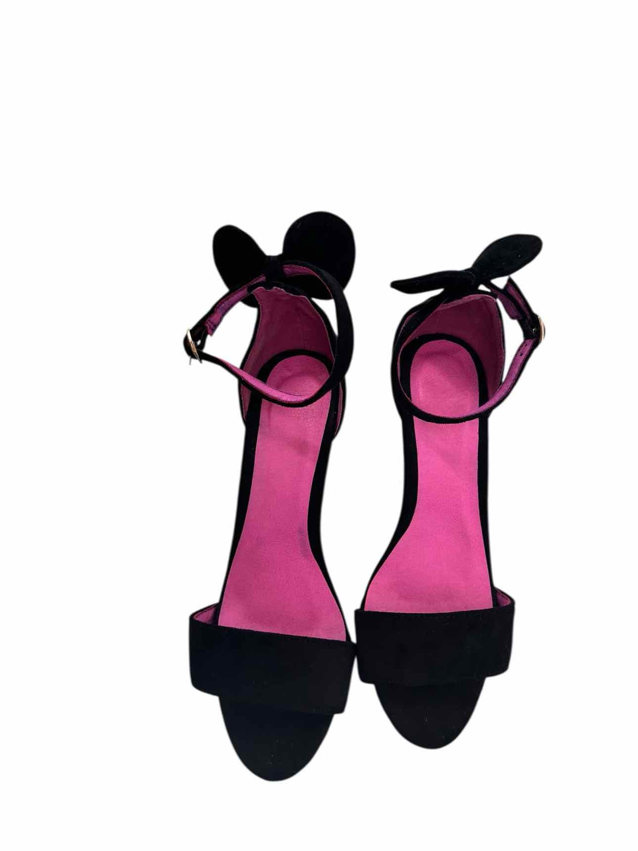 Black Minnie Mouse Stilettos Shoe Size 8.5