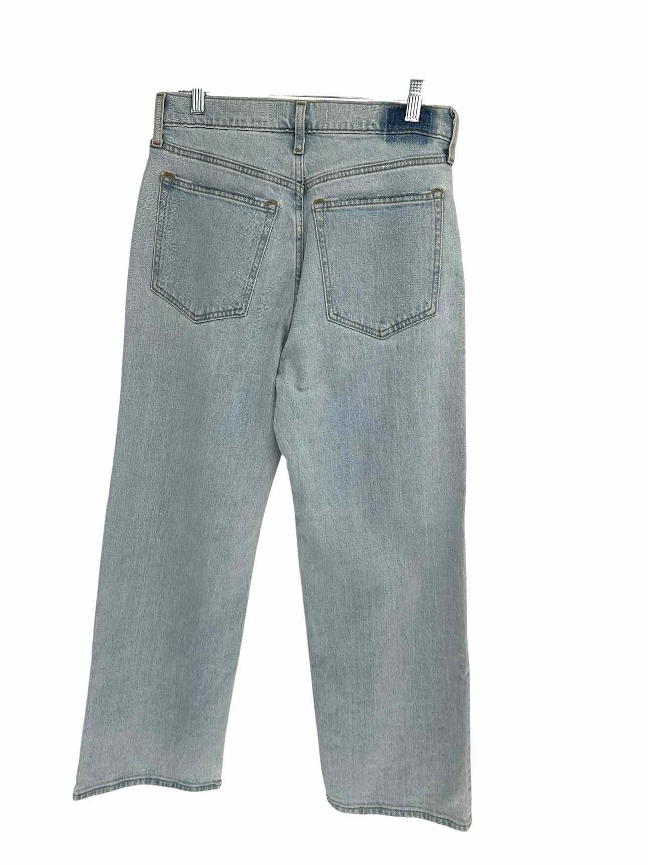 Abercrombie & Fitch The 90's Relaxed Lt. Blue Jeans Size 10 XShort **NEW**